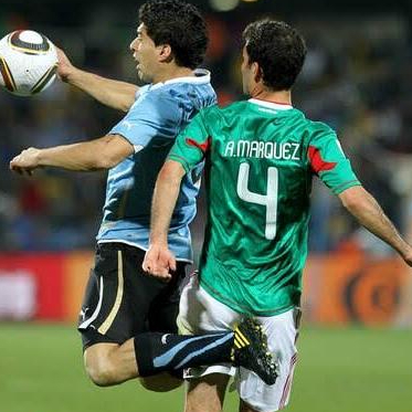 Jersey Timnas Mexico Meksiko Home 2010/2012 World Cup 10 ver. R.Marquez #4 Very RARE Original