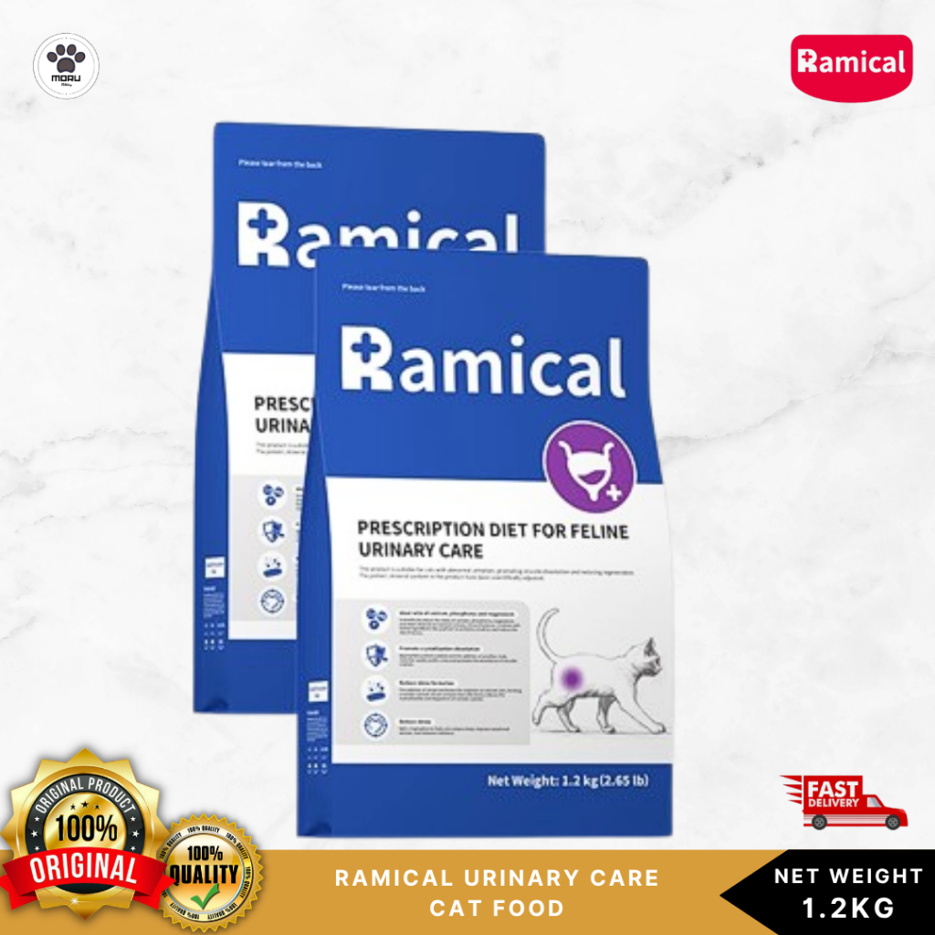 Ramical Urinary Cat Food 1.2KG / Makanan Kucing Kering Urinary Care / Untuk Kitten & Adult Cat