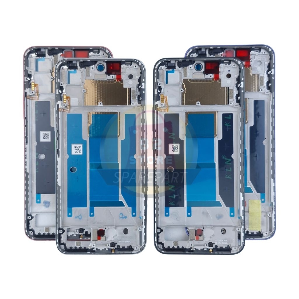 Frame Lcd - Tulang Tengah Bezel Untuk Model Infinix Hot 60 Pro Plus X6886 Middle Frame - Tatakan Lcd