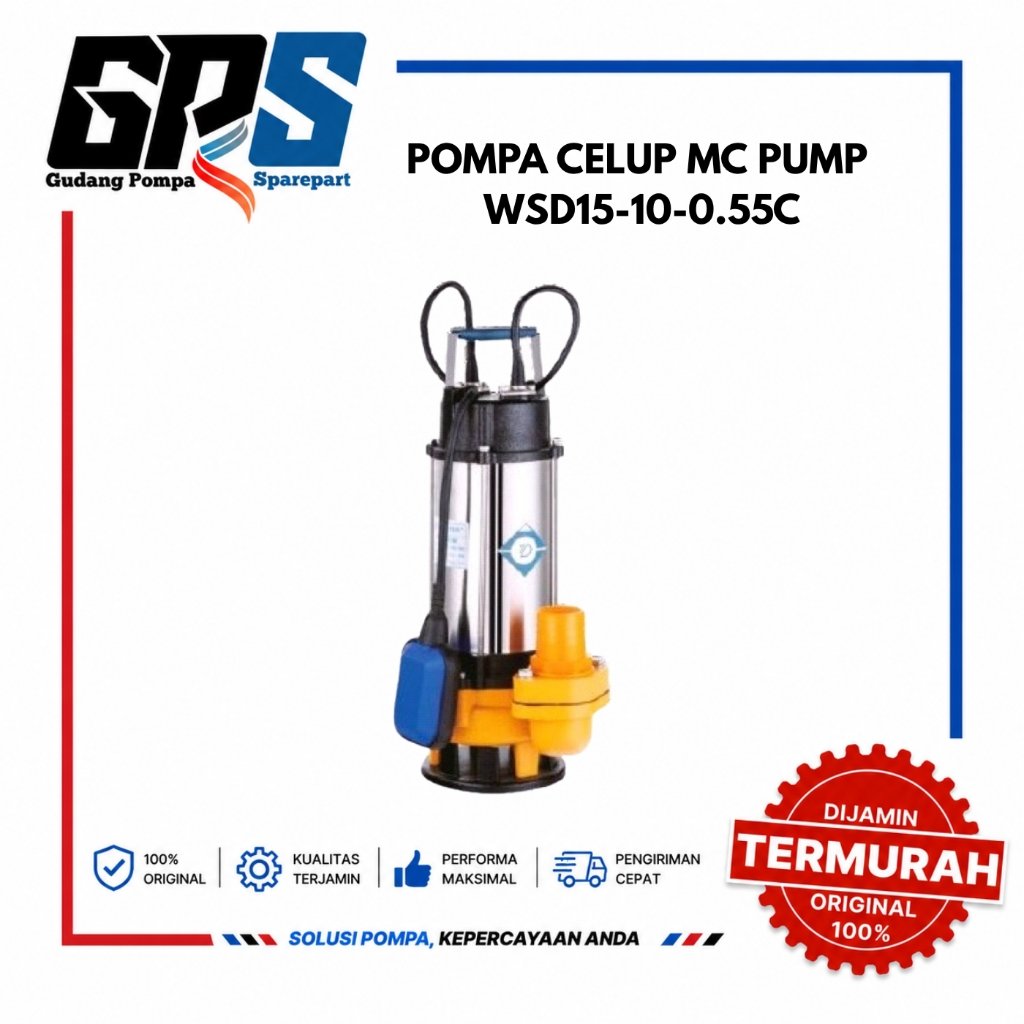 [POMPA CELUP] MC PUMPS WSD 15-10-0.55C