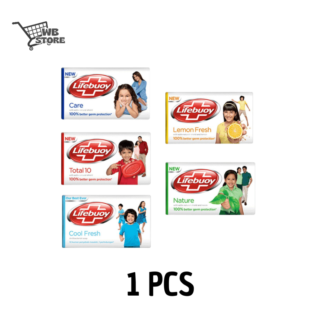 Sabun lifebuoy Batang 60g |1PCS| Sabun Mandi Lifebouy Batang