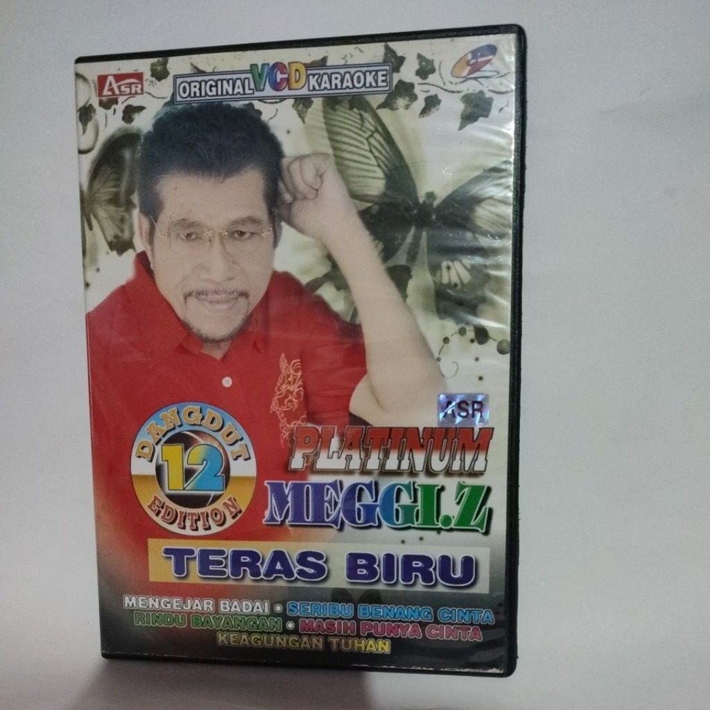 VCD KARAOKE 12 DANGDUT PALTINUM MEGGI Z