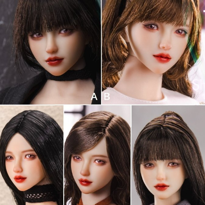 i8TOYS The Shadow of Your Heart Female Headsculpt i8-H006 - Action Figure 1/6 Scale