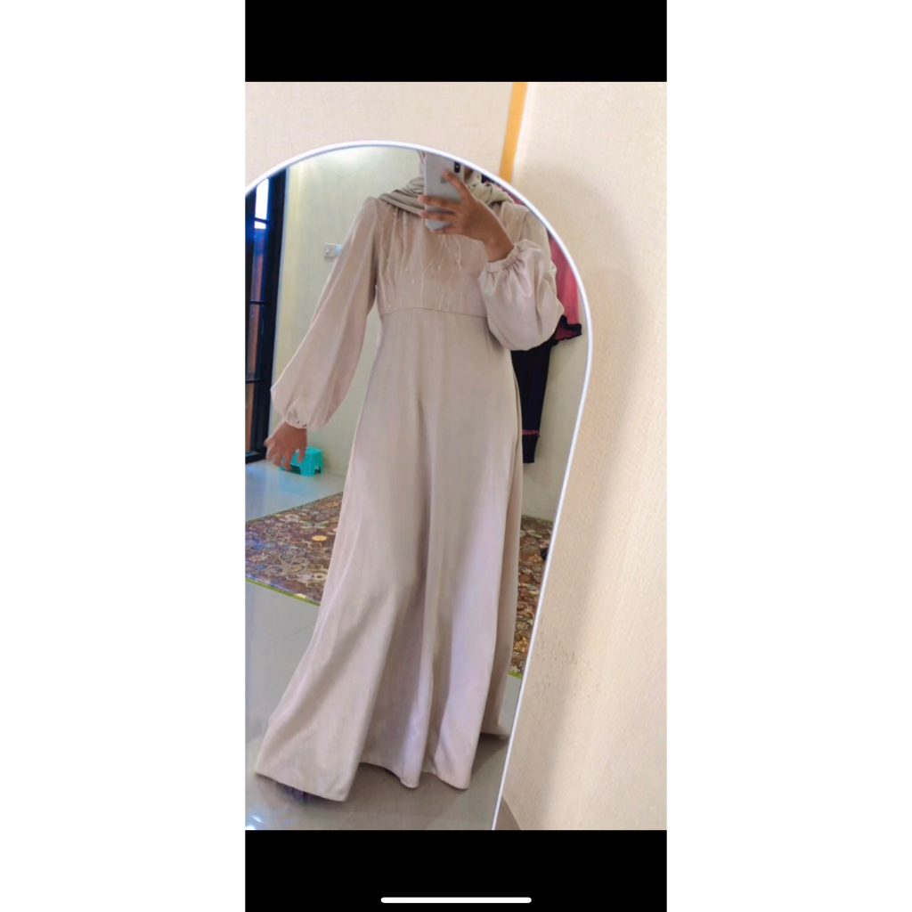 Preloved gaun kondangan/gaun muslim/ dress kondangan