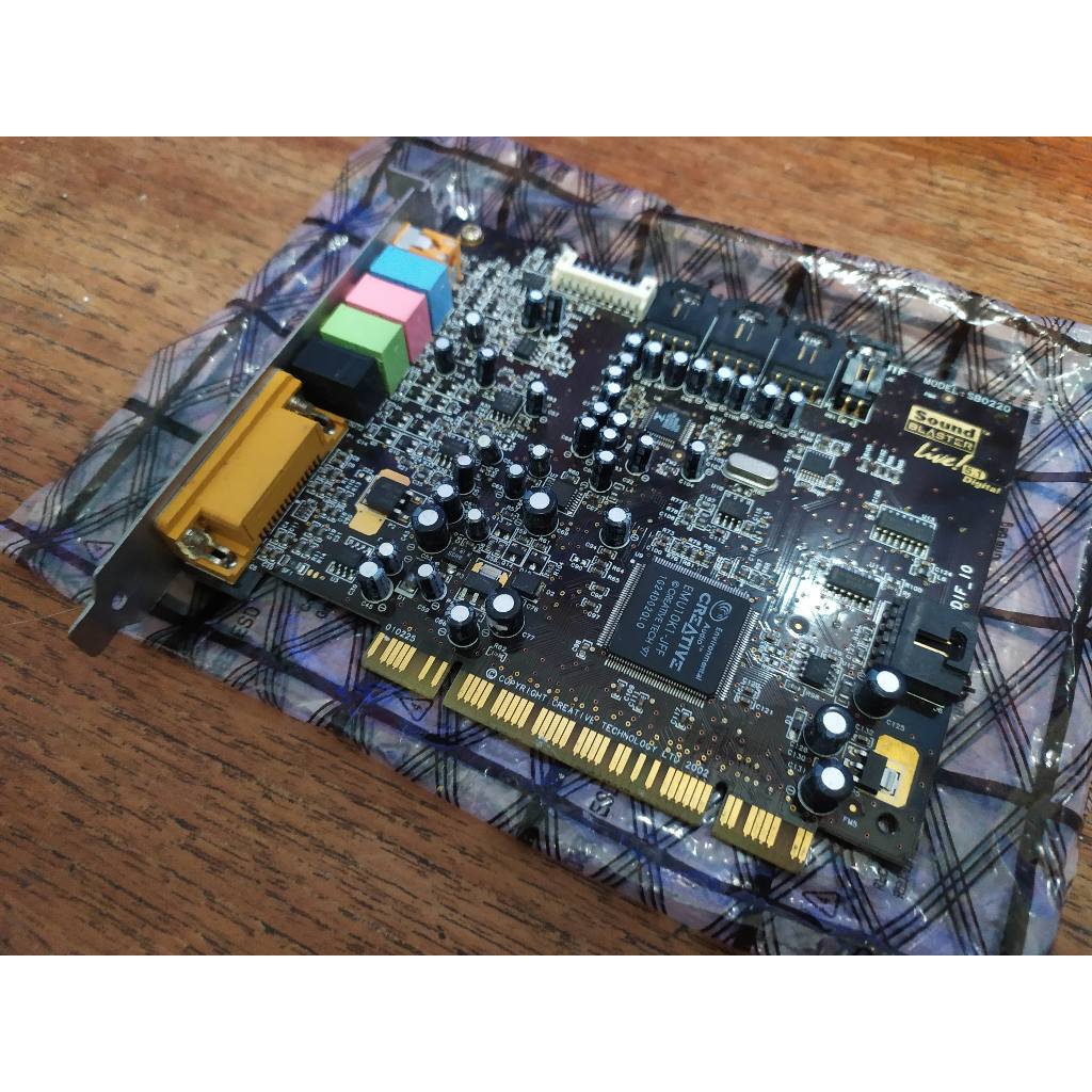 SoundCard Creative Sound Blaster Live 5.1 Digital SBLive SB0220 PCI SB Live