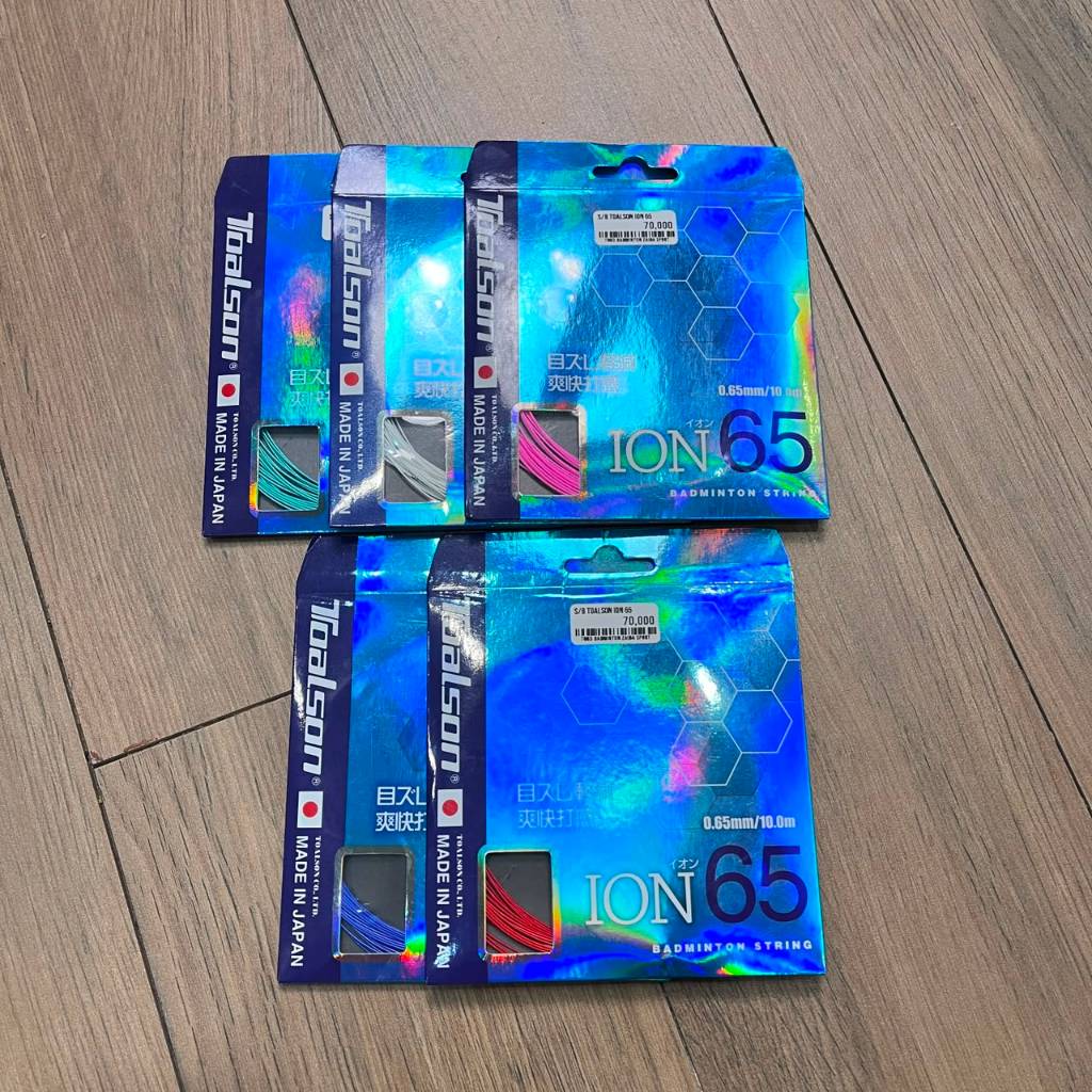 Senar Badminton TOALSON ION 65 (Badminton String TOALSON ION 65)