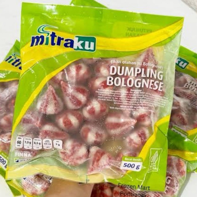 Dumpling Bolognese Mitra 500gr (Instan)