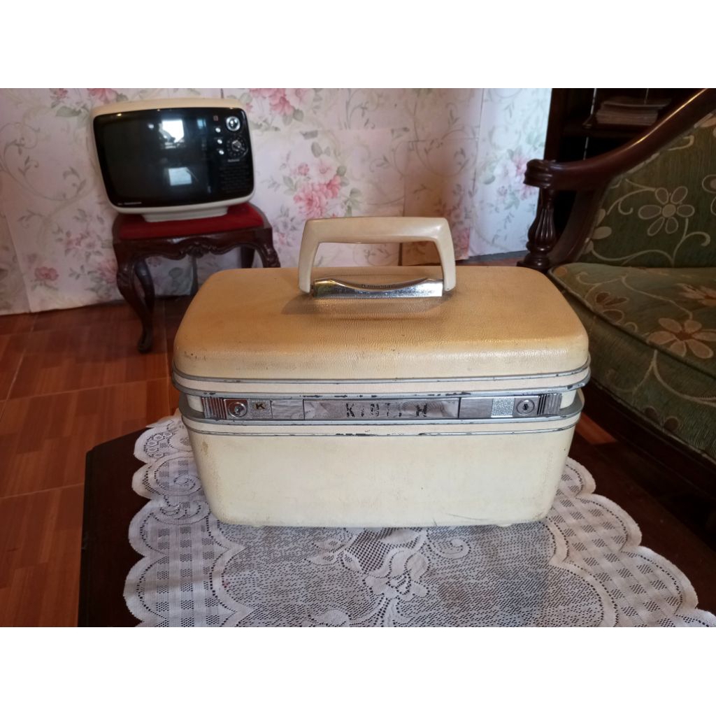 Kotak Koper Kosmetik Perhiasan Jadul Antik Merk SAMSONITE Vintage Lawas Retro.