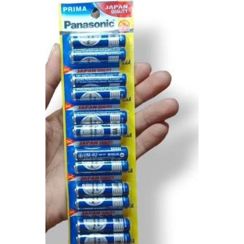 Baterai Panasonic Hyper UM-4U (AAA BIRU KECIL) Renteng