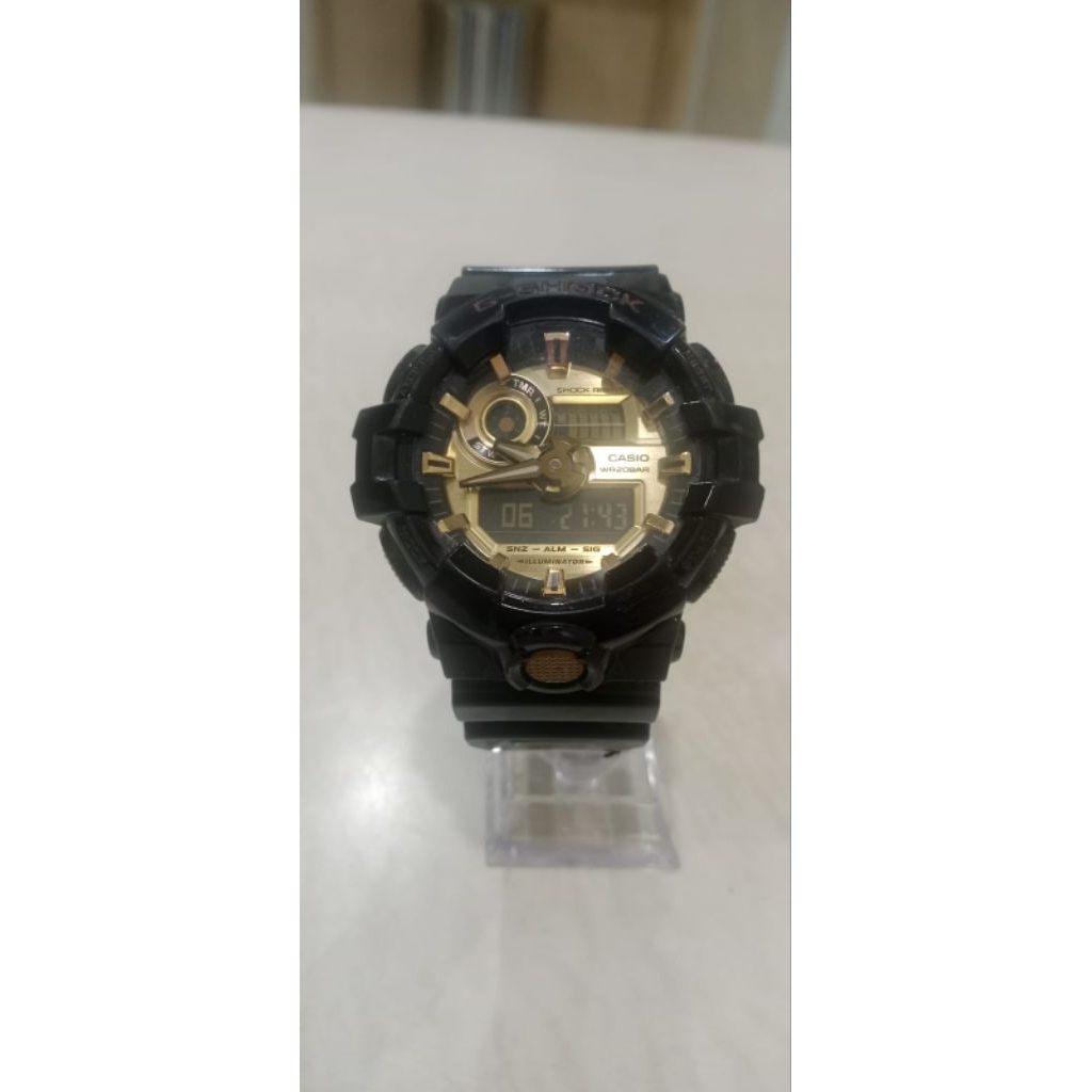Jam tangan fashion pria G-Shock  GA-710GB original