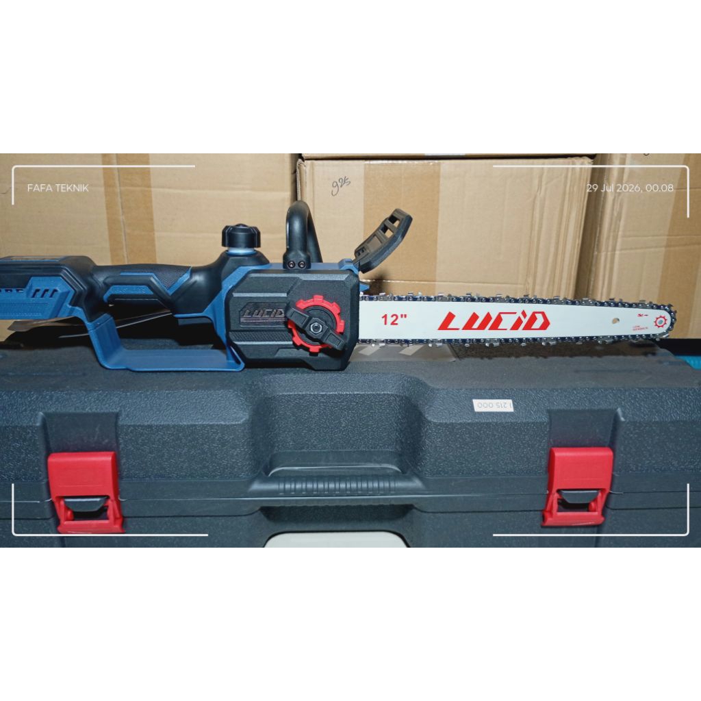 " PROMO" CHAINSAW CORDLESS LUCID 12 BARU DAN ORIGINAL