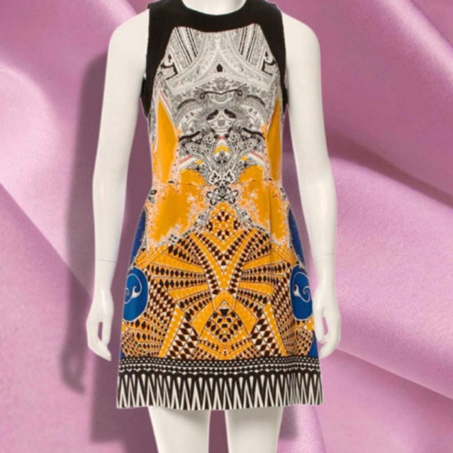 Etro Milano Women Baroque Mini Dress