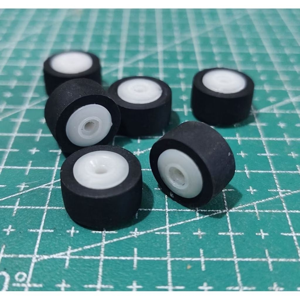Roller Pinch Roller Karet Hitam Tape/Audio Baru Harga Satuan