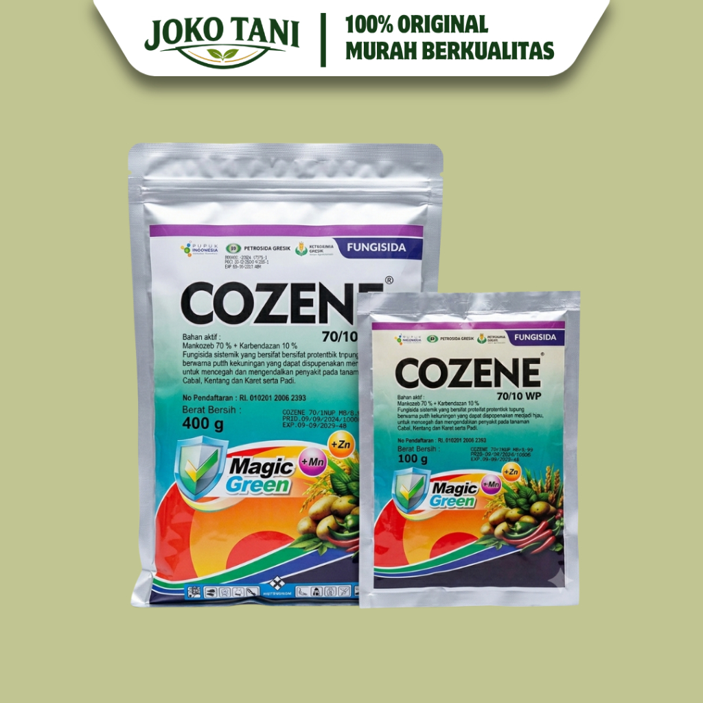 Cozene Magic Green 70/10 WP Fungisida Mankozeb + Karbendazim