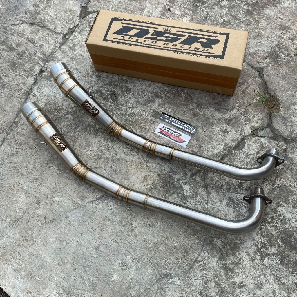 leheran knalpot Dragbike Sleep Engine jupiter vega supra smash shogun karisma - ORIGINAL DSR