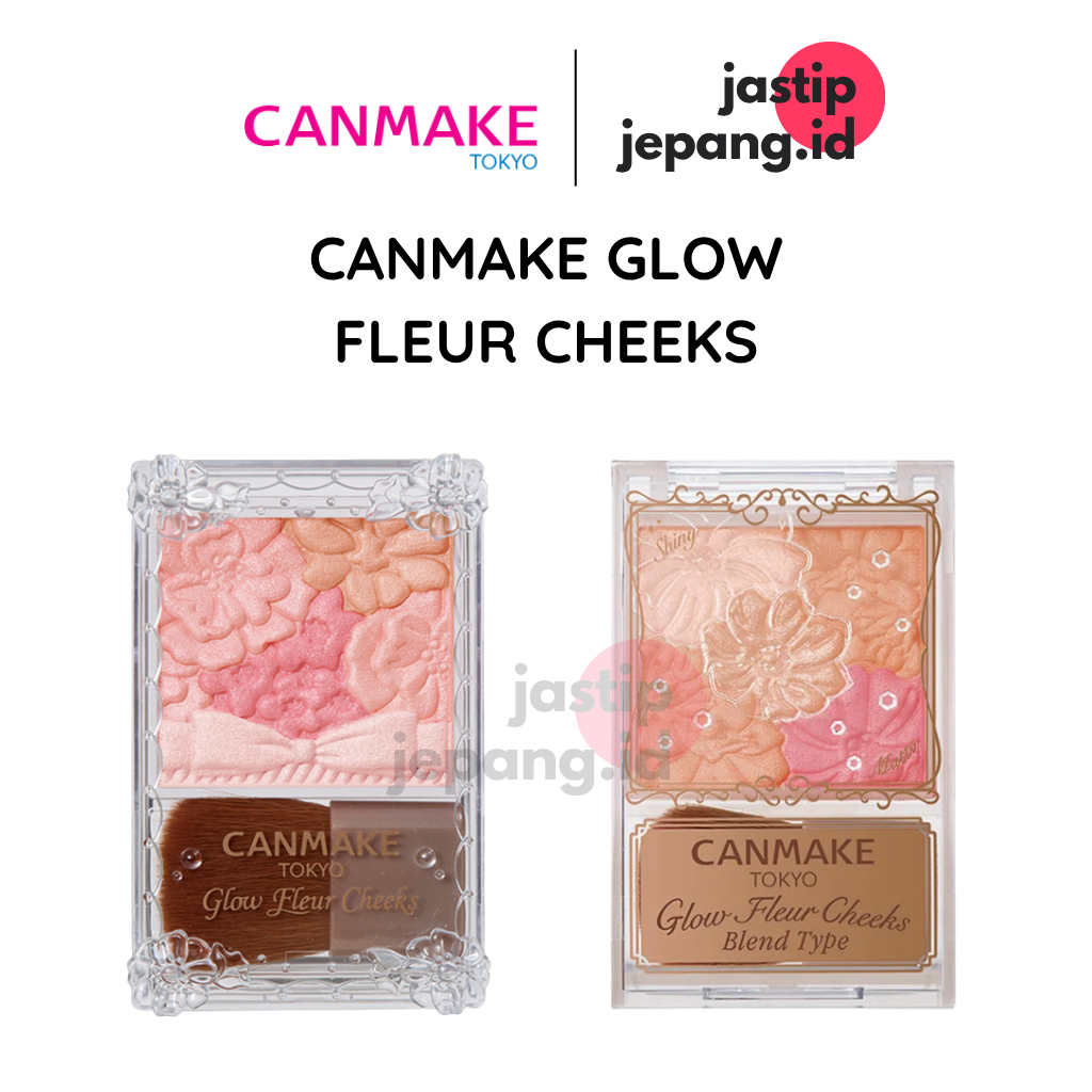 [ PO JAPAN ] CANMAKE GLOW FLEUR CHEEKS | CANMAKE BLUSH ON | CANMAKE TOKYO ORIGINAL | CANMAKE ORIGINA