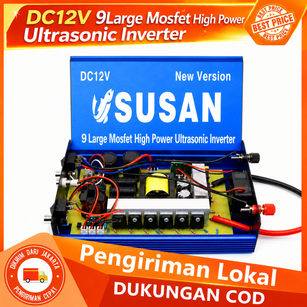 SUSAN 9Mosfet Jumbo Inverter 2500W ULTRASONIK INVERTER/ Ultrasonic inverter