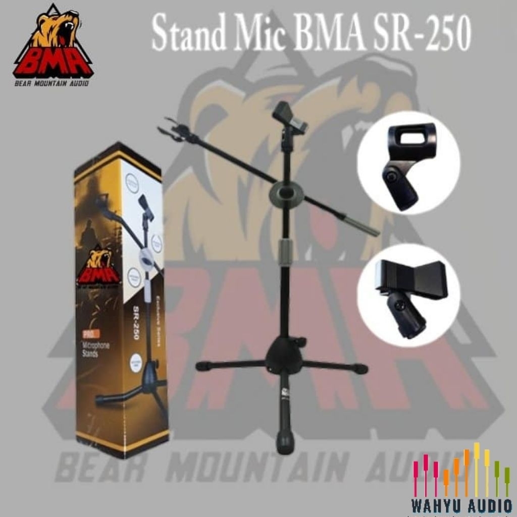 STAND MIC PENDEK BMA SR-250 ORIGINAL BMA