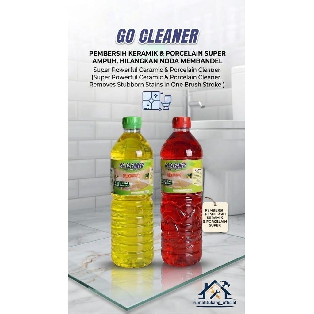 GO Clean / Pembersih Kerak / Pembersih Lantai