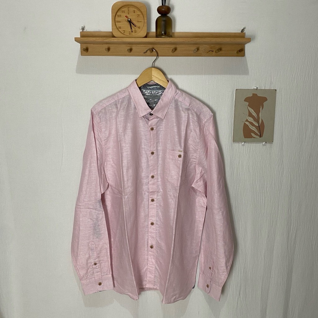 kemeja panjang pria TED BAKER original kondisi bagus size 6