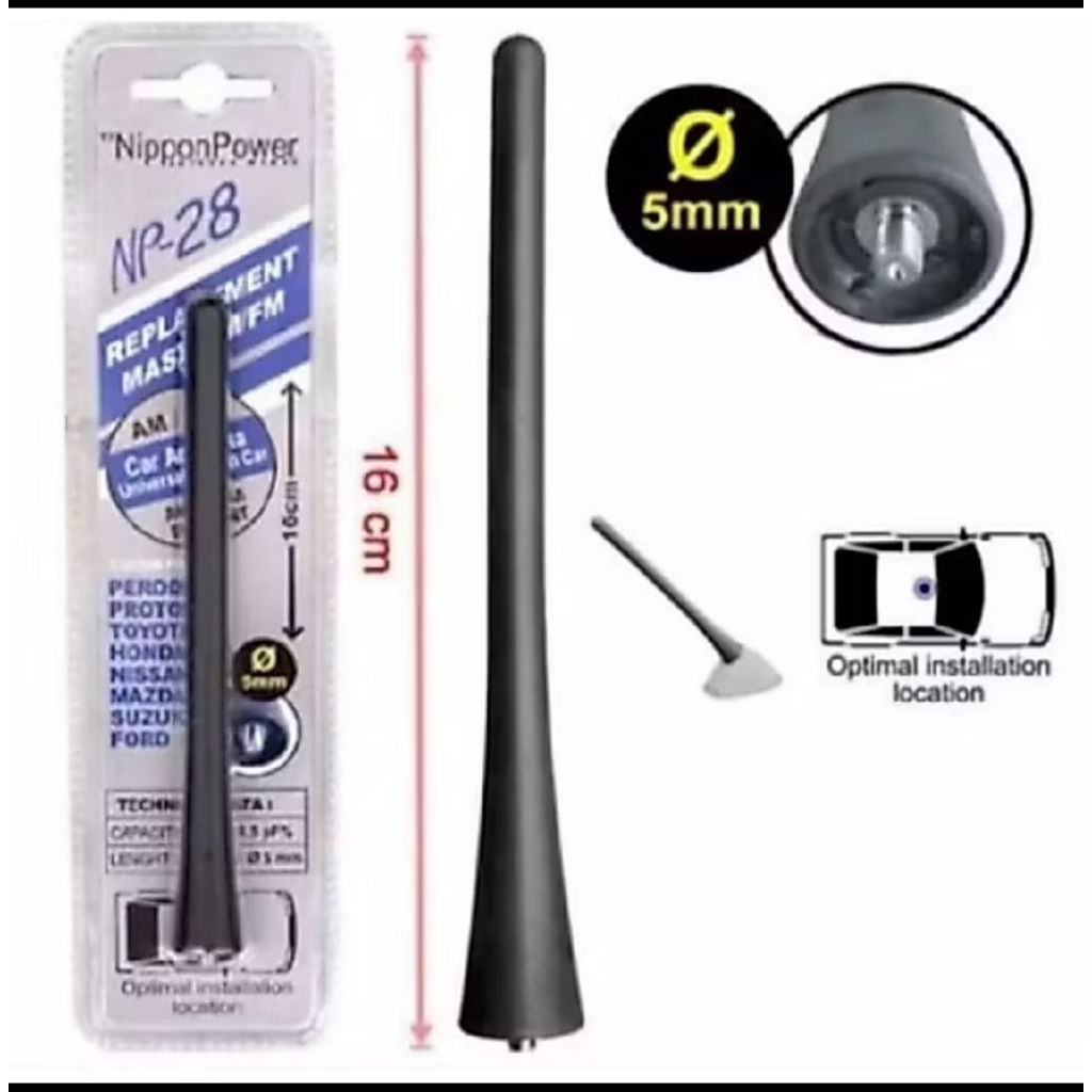 ANTENA RADIO MOBIL GRAND LIVINA ANTENA NP 28