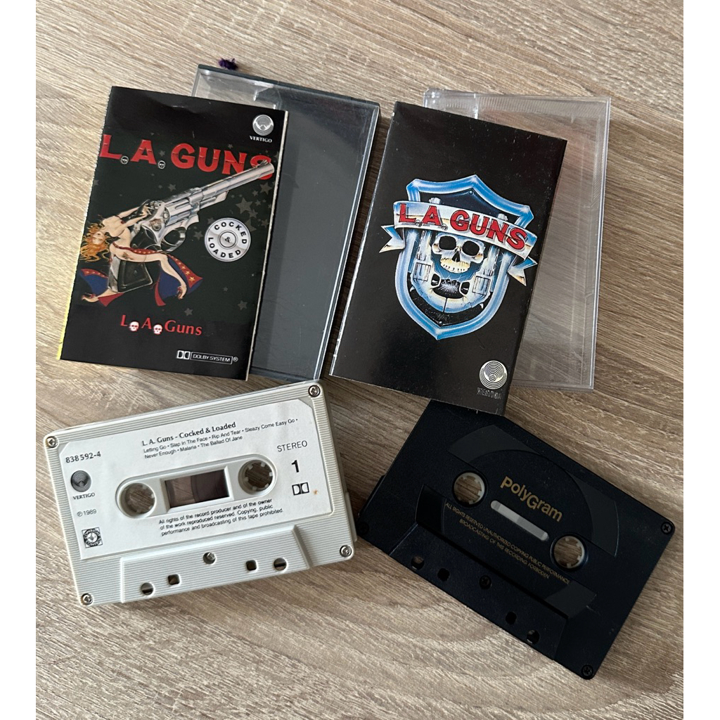 Kaset Pita - LA Guns (2 album)