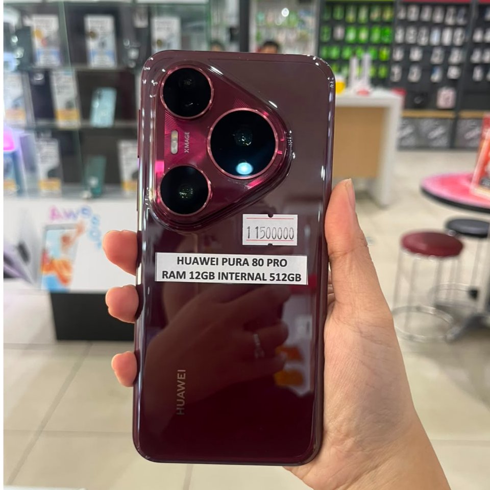 (HANDPHONE SECOND) HUAWEI PURA 80 PRO (12/512) - TDK GARANSI