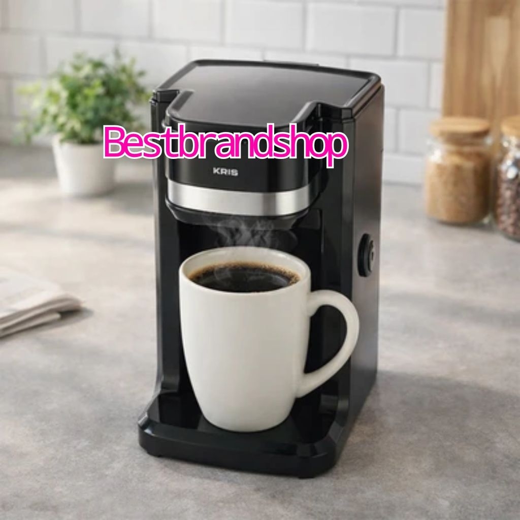 KRIS COFFEE MAKER DRIP 125 ML DRIP COFFEE MAKER BLACK 125ML