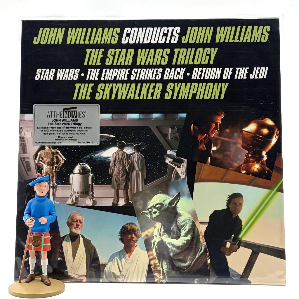 PIRINGAN HITAM / VINYL JOHN WILLIAMS - JOHN WILLIAMS CONDUCTS JOHN WILLIAMS - THE STAR WARS TRILOGY 