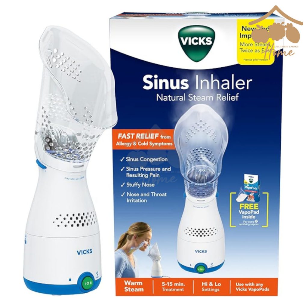 Vicks Sinus Inhaler Steam Inhaler Alat Uap Hidung Sinus Original Bonus VapoPads