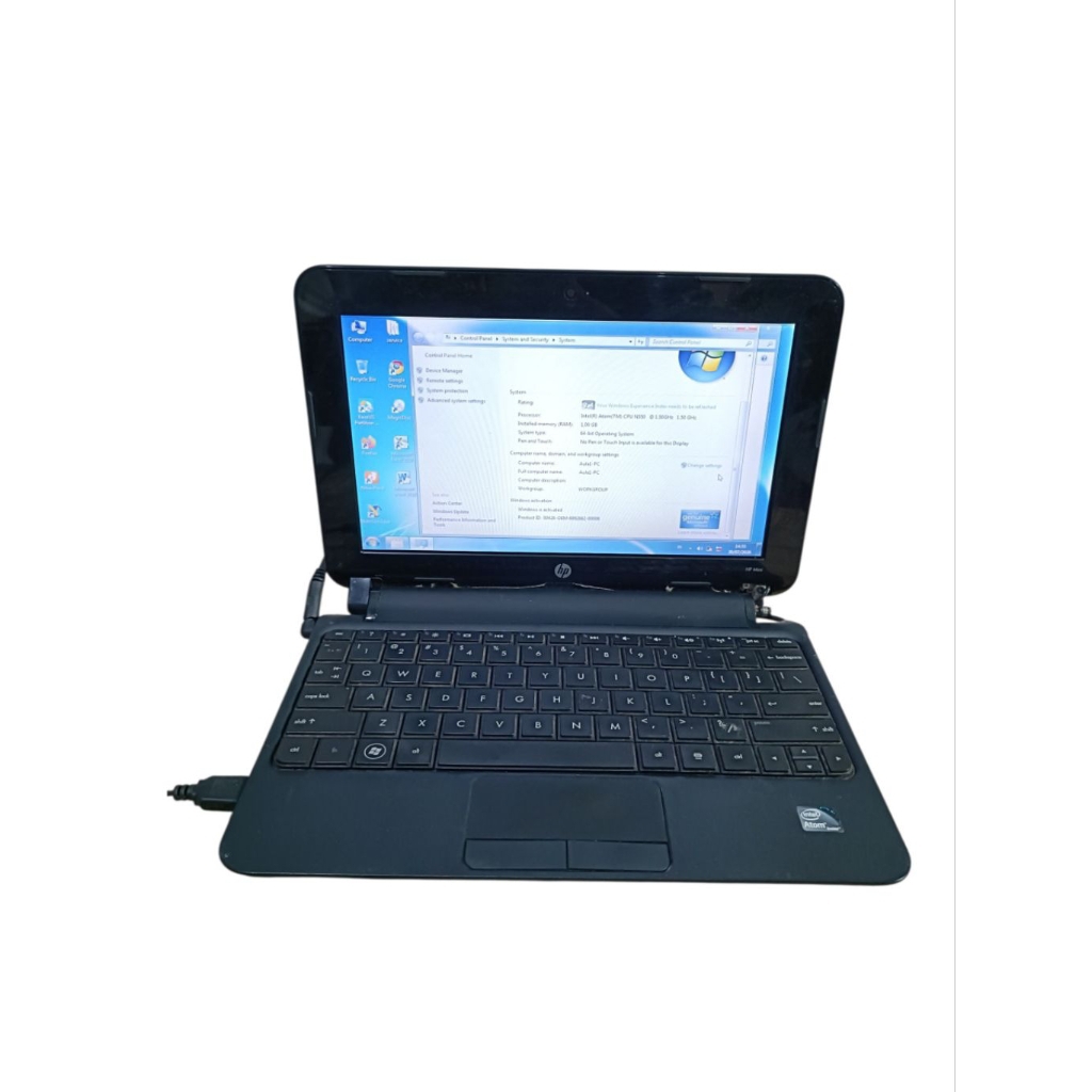 Notebook HP mini 110-3518TU Intel® Atom™ - RAM 1GB - HARDISK 160GB