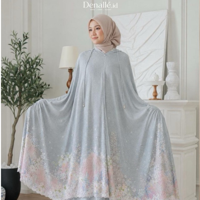 Veyya Series - Mukenah Travelling Premium Solite Premium printing 2 in 1