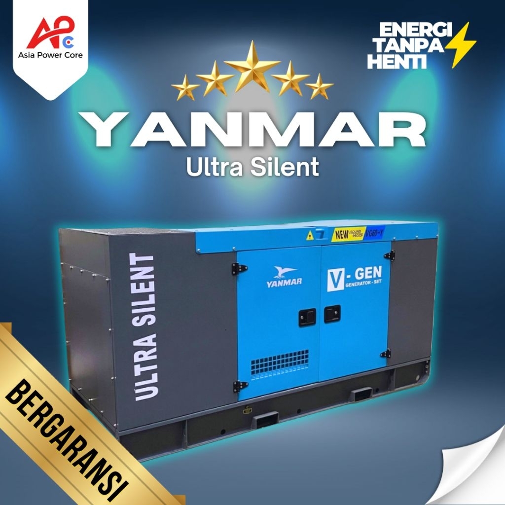 Genset Silent | 16 KVA | Genset Ultra Silent YANMAR