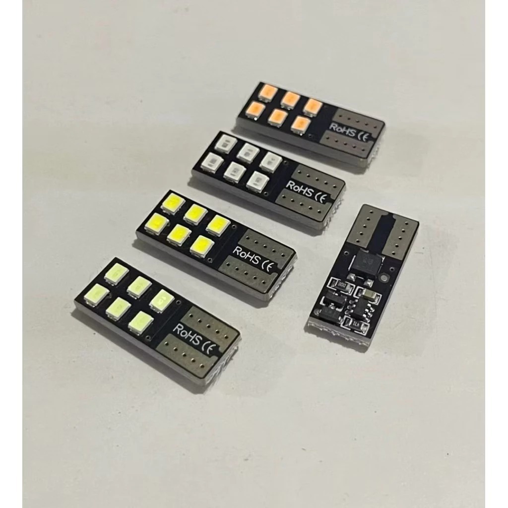 Lampu Plat Nomor Motor 6 Led Blitz Mode Pesawat Lampu Kedip Blitz Pesawat