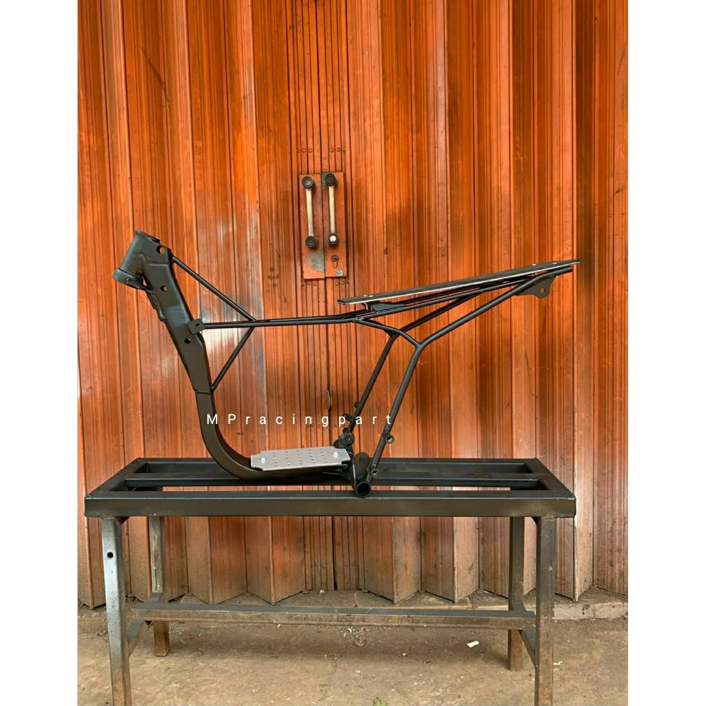frame kerangka sasis batangan rangka drag Mio 200cc 201m rangka nouvo pnp mesin mio BB 5,5kg