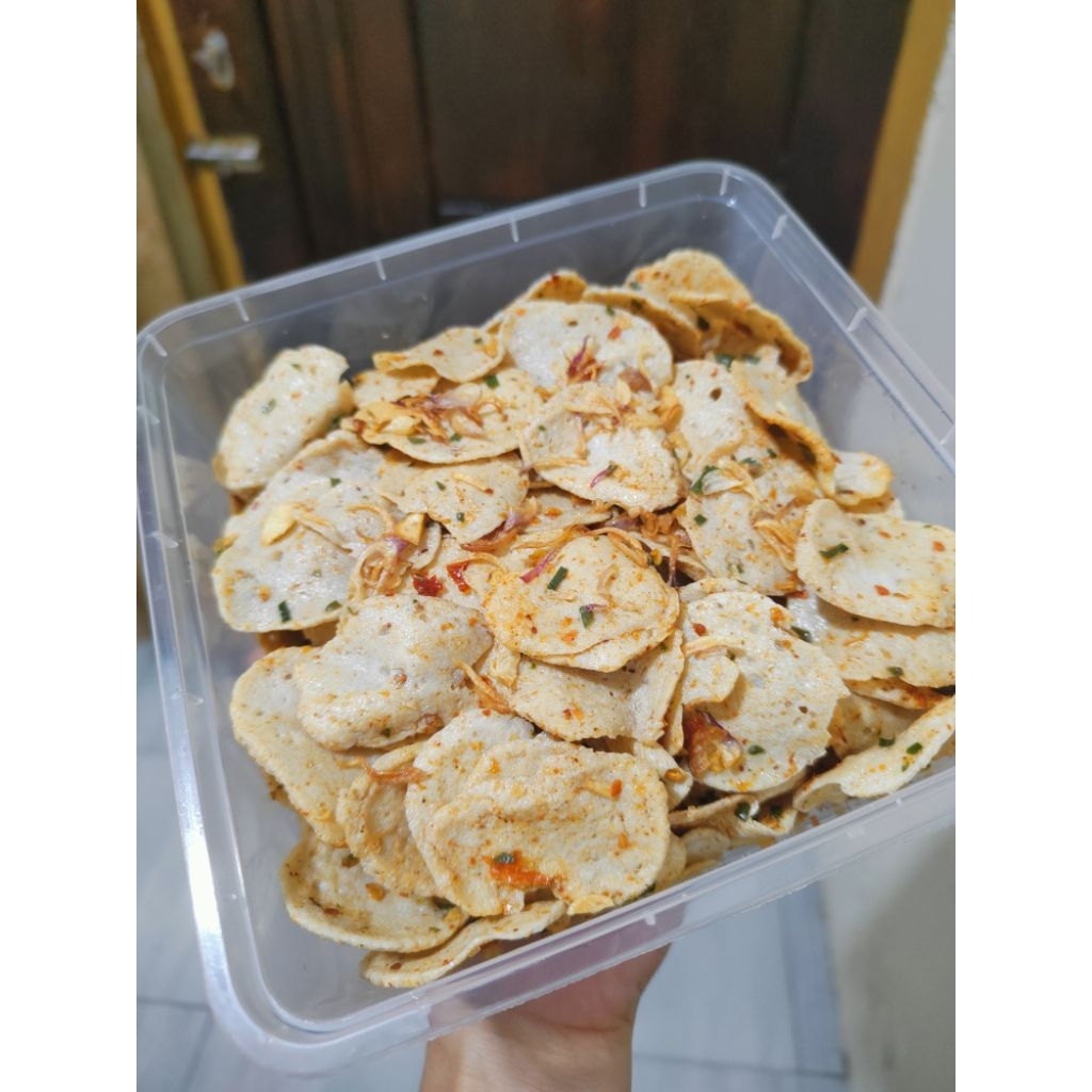 BASRENG CHILI OIL RENYAH/BASRENG RENDANG/JAJAN KRIUK KILOAN
