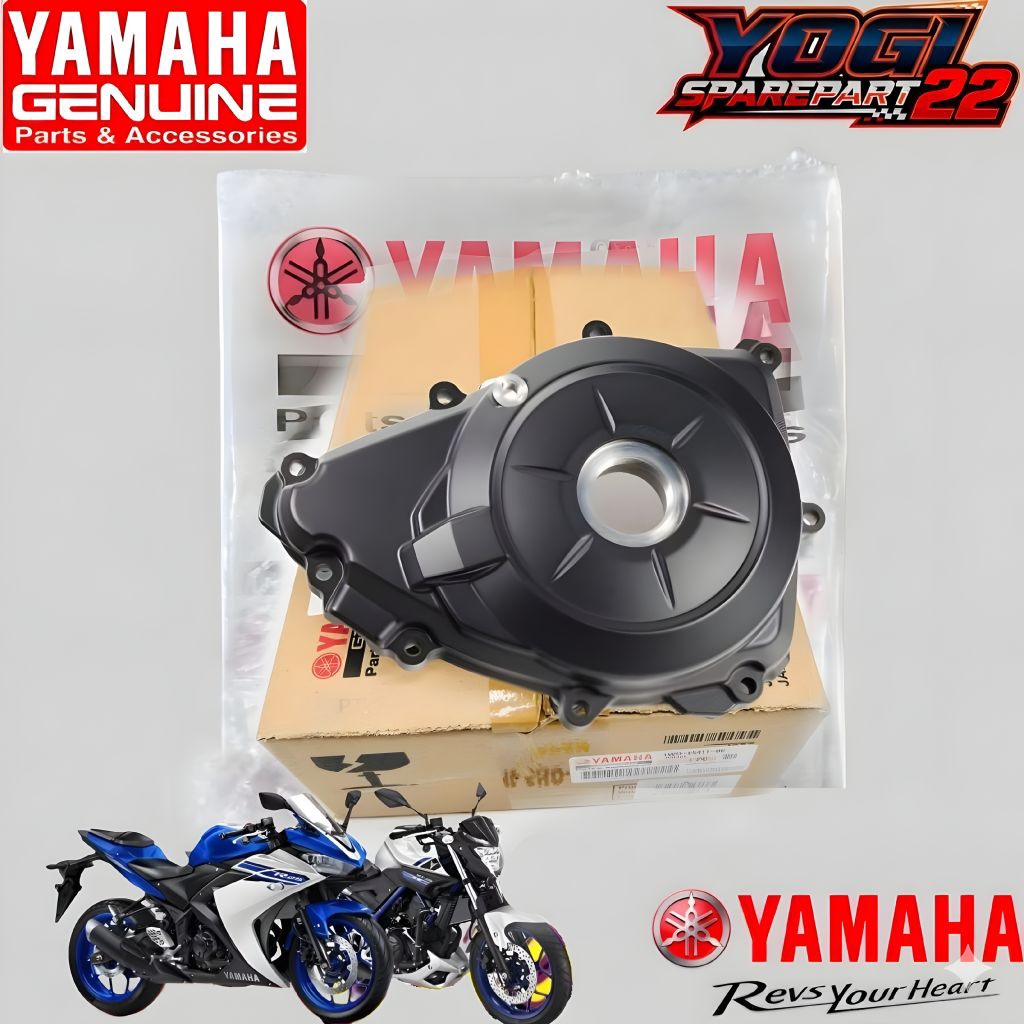 Cover crankcasing 1 bak magnet Yamaha R25 MT25 Original 1WD-E5411-00 Y....