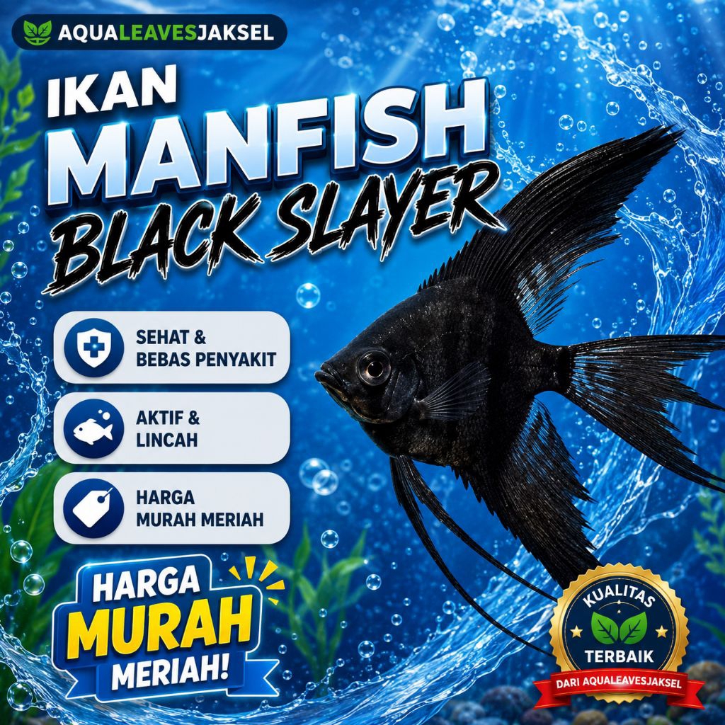 ikan manfish black slayer