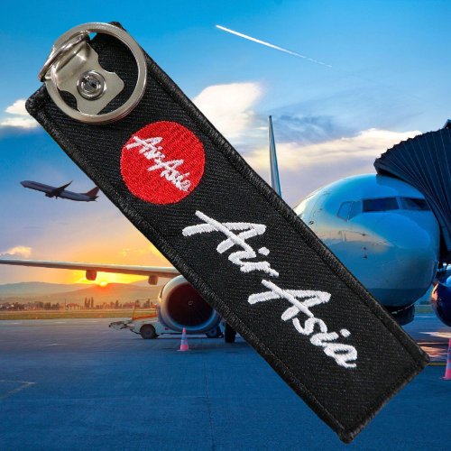 Gantungan Kunci Bordir Air Asia Type Three