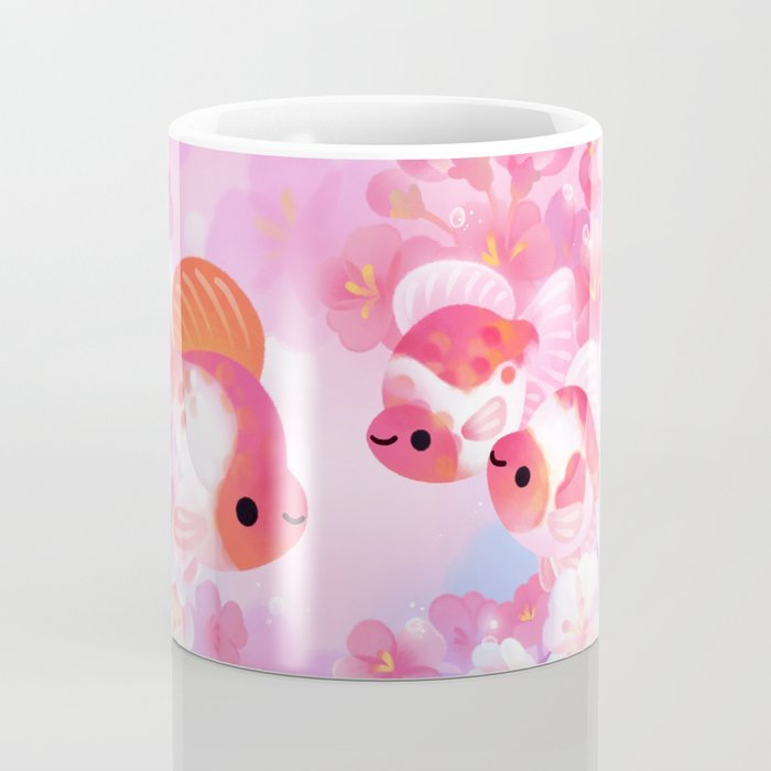 Gelas Anak Ikan Koki Sakura ryukin mug