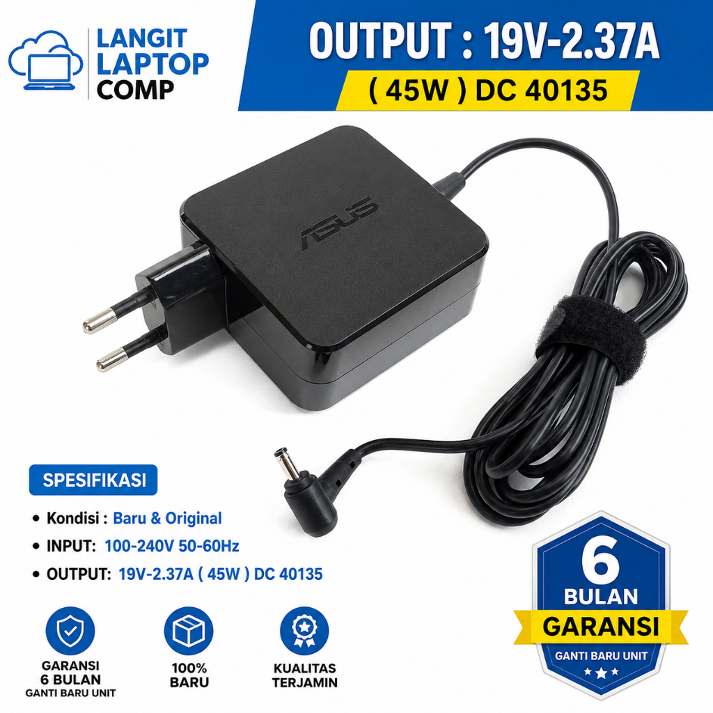 Adaptor Charger Asus VivoBook 14 A412 A412D A412DA X412D X412DA