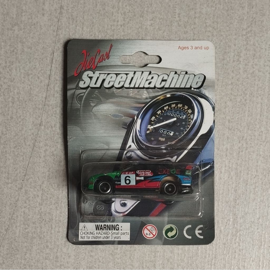 Diecast Mitsubishi Evo Street Machine Seukuran Hotwheels