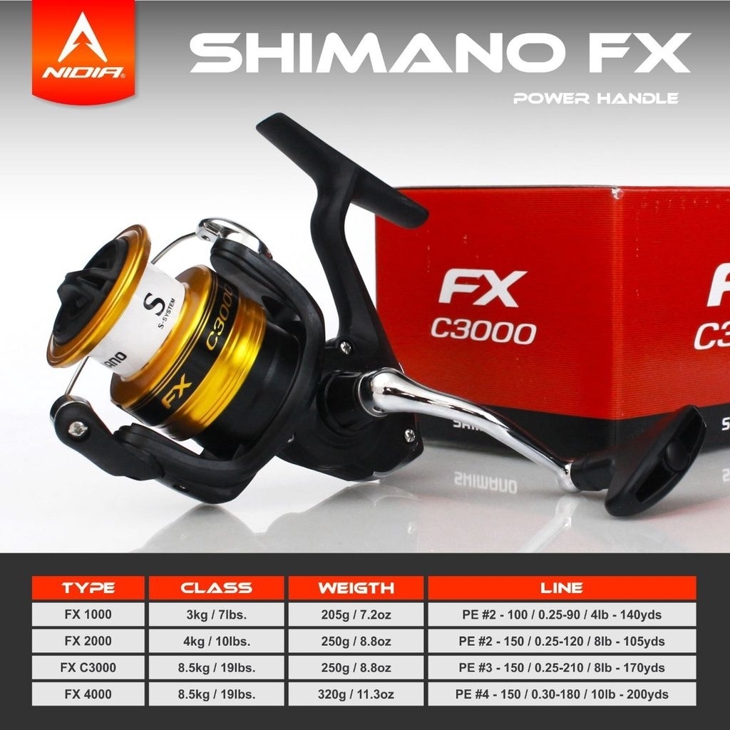 REEL SHIMANO FX