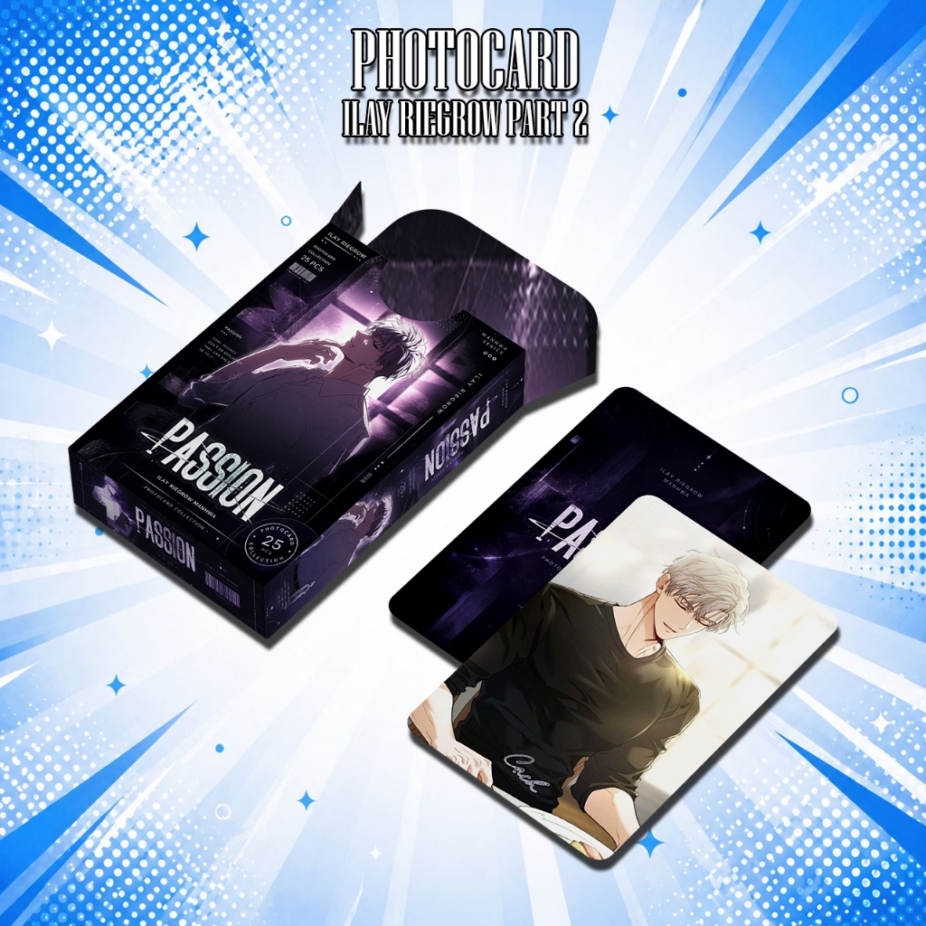 PHOTOCARD ILAY RIEGROW MANHWA PASSION PREMIUM 1 PACK LIMITED EDITION