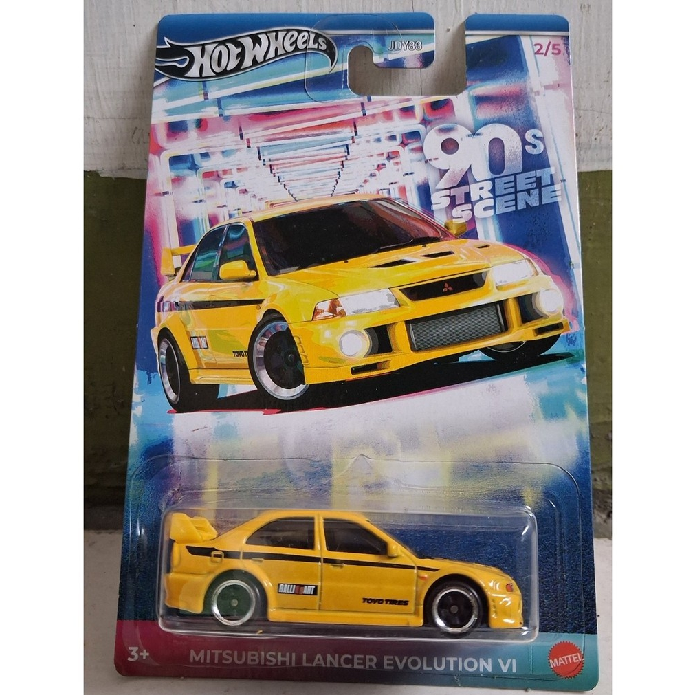 Hot Wheels Mitsubishi Lancer Evolution VI (90S Street Scene)