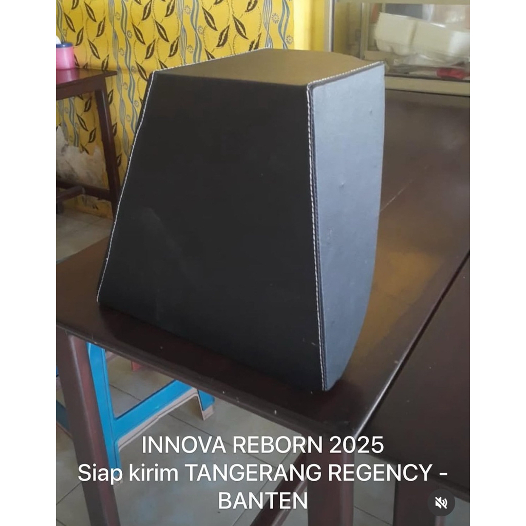 Box Sub speaker sudut salon mobil innova 1 pcs kanan atau kiri 10 atau 12 inch