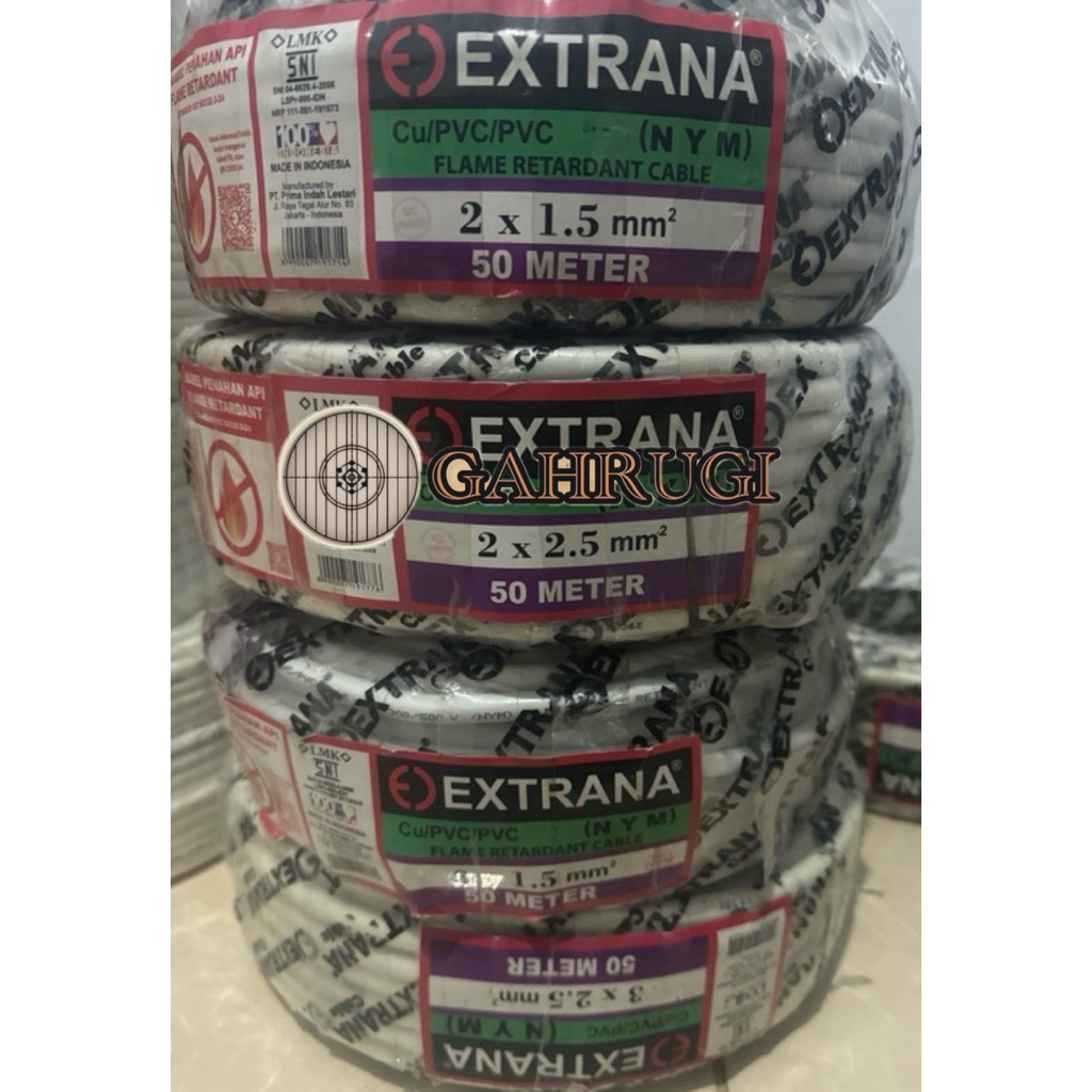 kabel extrana NYM 2x1,5 3x1,5 2x2,5 3x2,5 50M