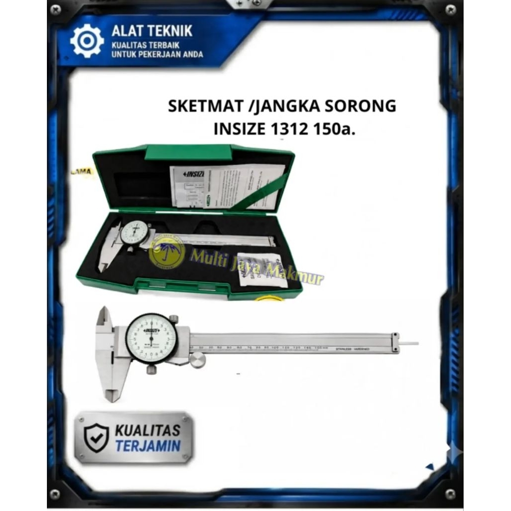 Sketmat / Jangka Sorong insize 1312 150a dial caliper