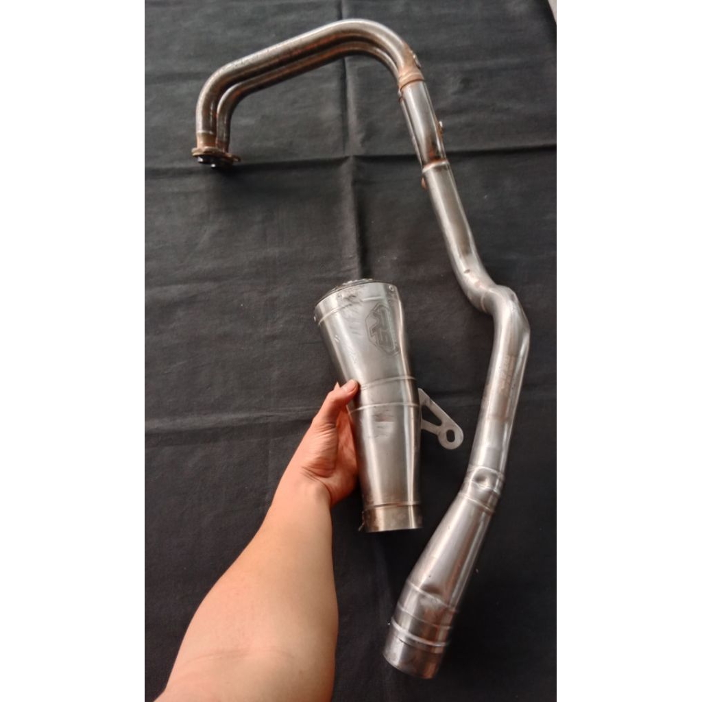 COD knalpot r9 gp original ninja 250 fi old thn 2012_2017(slincer saja)