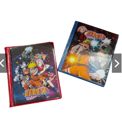 Album Kartu Naruto Kecil kapasitas 40 pcs Lembar Kartu Koleksi Buku Kartu Card Book